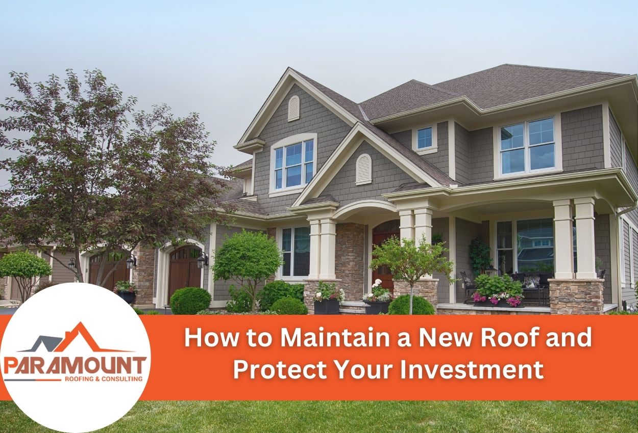 How to Maintain a New Roof for Maximum Lifespan and Protection