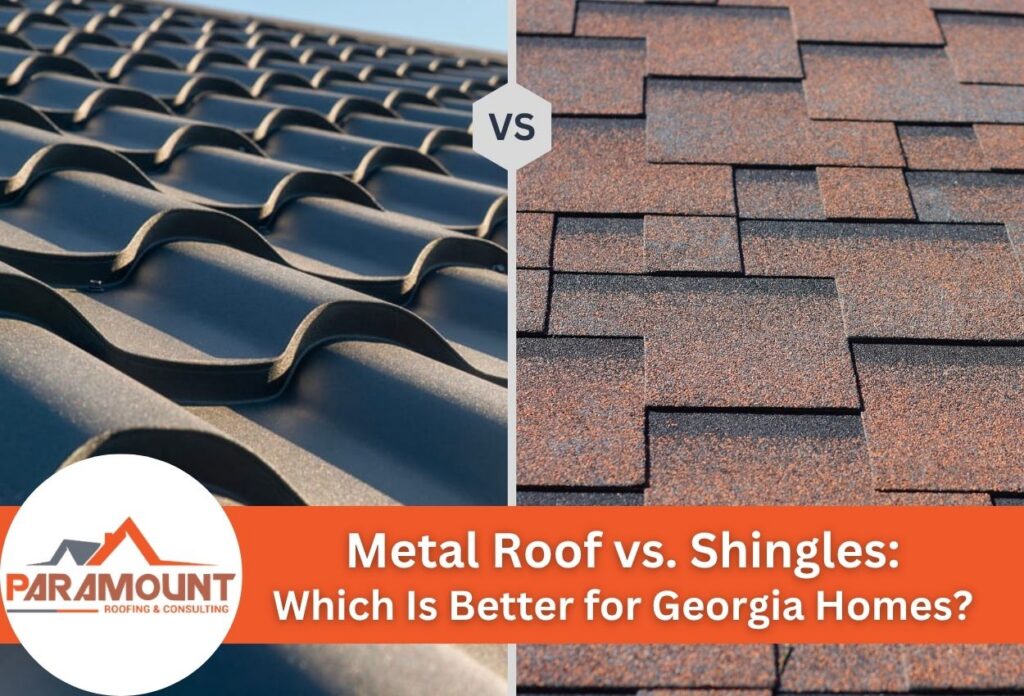 Comparison between metal roofing and shingles for homes